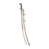 Sabre for officers after an English model, Afghanistan, 19th century