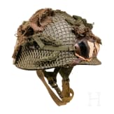 Steel helmet for US paratrooper in 2nd world war
