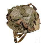 Steel helmet for US paratrooper in 2nd world war