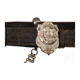 Hanger for a masonic style sword, England, late 19th century