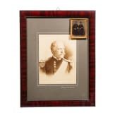 Photography of a staff officer, ferrotype soldiers from the American Civil War