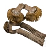 A pair of Bavarian epaulettes for state officials in general rank
