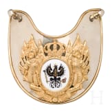 Gorget for officers of the Leibgendarmerie, around 1900