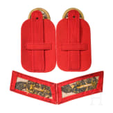 Kaiser Wilhelm II - a pair of shoulder boards as Generalfeldmarschall and regimental commander