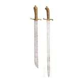 Two Bavarian fascine knifes, 19th century
