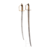 Two Bavarian infantry sabres, similar to M 1794