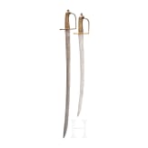 Two Bavarian infantry sabres, similar to M 1794
