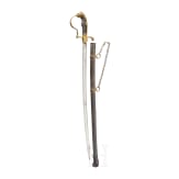 Prussian lion head sabre for artillery officers, c. 1890
