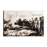 Manfred von Richthofen (1892 - 1918) - photo card with original signature