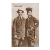 Director Anton Herman Fokker - photo postcard (Sanke) with original signature