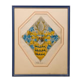 Ernst Krahl (1858 - 1923) - Coat of arms of the Counts of Nellenburg