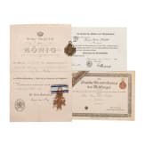 Bavaria - group of documents for Customs Inspector Franz M&uuml;ller in Memmingen