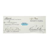 Five original autographs of generals and military leaders of the 1st world war