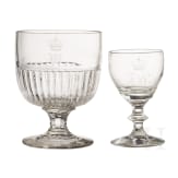 Prussia House of Hohenzollern - two glasses
