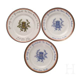 Three commemorative plates 1st world war - German occupation of Belgium