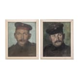 Robert B&ouml;ninger (1869 - 1935) - two soldier portraits