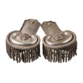 A pair of epaulettes for officers, late 19th century