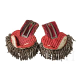 A pair of epaulettes for officers, late 19th century