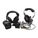 Two headsets, two on-board instruments, partly British, 2nd half of the 20th century