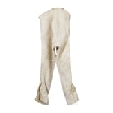 Military trousers and feather decoration, 19th century