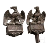 Two flagpole tops, 19th century