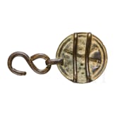A part of a belt buckle for artillerymen, France, 19th century