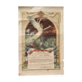 Philippe P&eacute;tain (1856 - 1951) - award document for the Duc de Vend&ocirc;me 1919