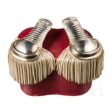A pair of epaulettes for officers, first half of the 20th century