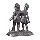 Bersaglieri with Ethiopian, Italy, c. 1895