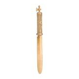Patriotic letter opener, Italy, c. 1935/40