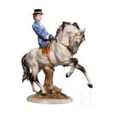 Empress Elizabeth - ceramic figurine of Sisi on horseback