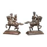 Emperor Franz Josef I. - equestrian statuette, dated Vienna 1898