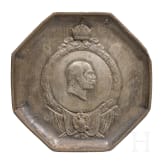 Emperor Franz Josef I. - tin plate with portrait