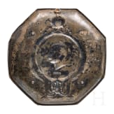 Emperor Franz Josef I. - tin plate with portrait