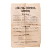 Three posters of the Landeswehramt of the Wiener Heimatschutzverein (Viennese Society for Homeland Security)