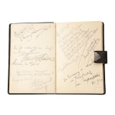 Guestbook of an art loving household in Salzburg from the 1920s