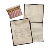 Nikola&iuml; Dimitri&eacute;vitch von der Osten-Sacken (1831 - 1912) - handwritten letter 1895