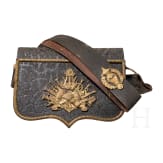 Cartouche box for a military musician, 19th century