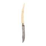 Netherlands - long knife with ivory handle, 19th century