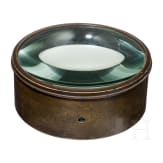 Heavy magnifying glass for maritime use, 19th / 20th century