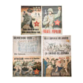 Spain - six spanish civil war posters (repros)