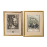 Two prints, 18th/19th century