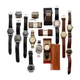 A small collection of watches