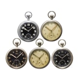 Five service watches of the British Army