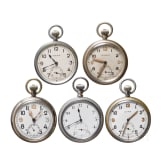 Five service watches of the British Army