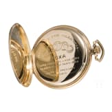 A golden pocket watch, model "Doxa"