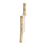 A bone Tanto, Japan, 20th century