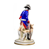 King Frederick II of Prussia - Sitzendorf Porcelain Manufactory, 20th century