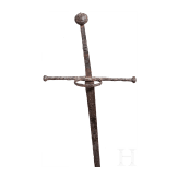 A fragment of a German sword, circa 1500