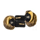 A pair of epaulettes from an Italian naval officer, 19th century